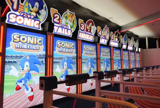 オリンピック選手になったつもりでふたりで競争！