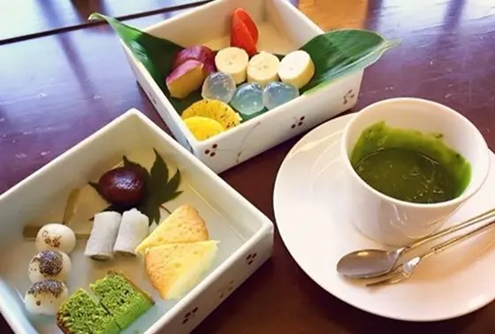 抹茶フォンデュ
