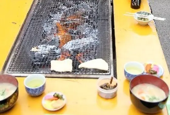 古閑の滝　だご汁　限定
