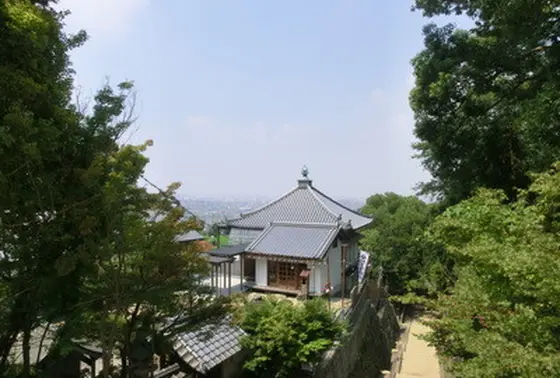 恩智神社目の前