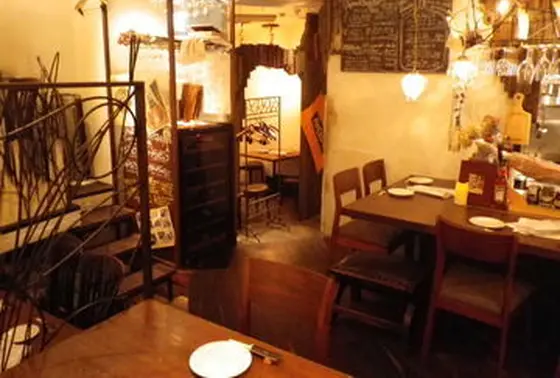 おしゃれな店内