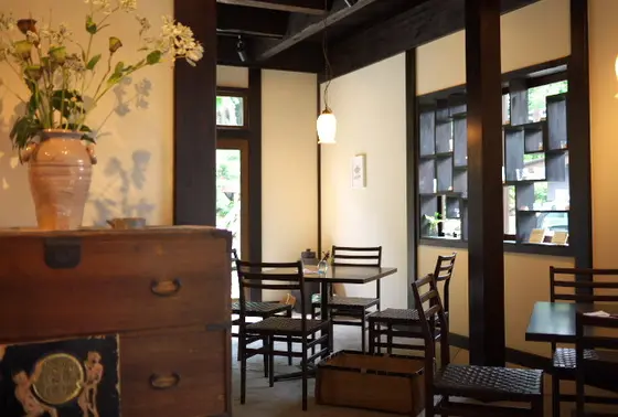 古民家を改装したオシャレなお店