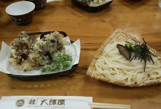 出来立ての水沢うどん