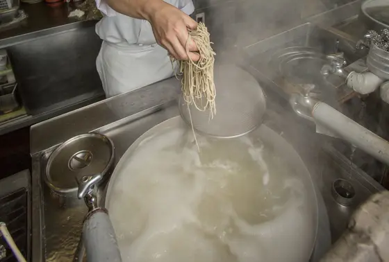 水が美味しいから蕎麦も美味しい