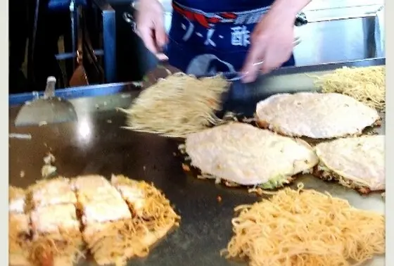 正統派な広島お好み焼き