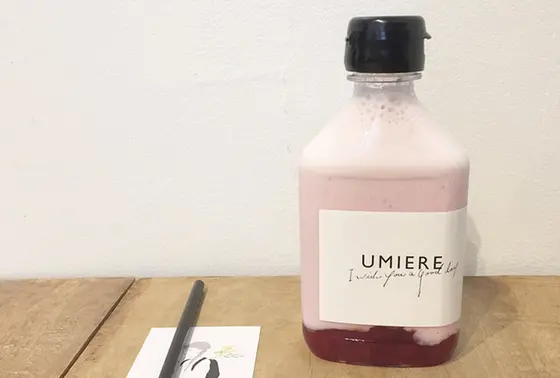 ドリンクもとってもオシャレ！