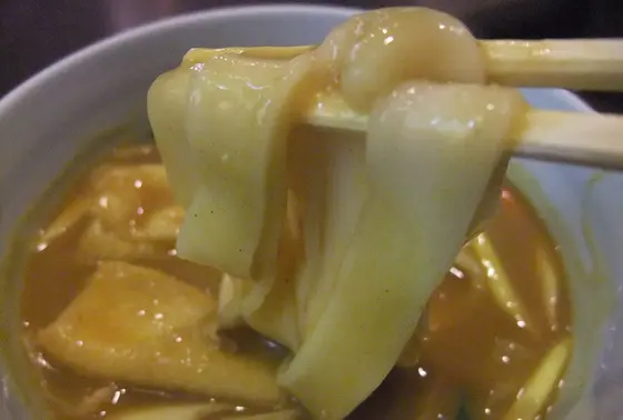 麺はきしめんで～