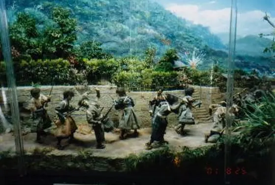 西郷生涯ジオラマ