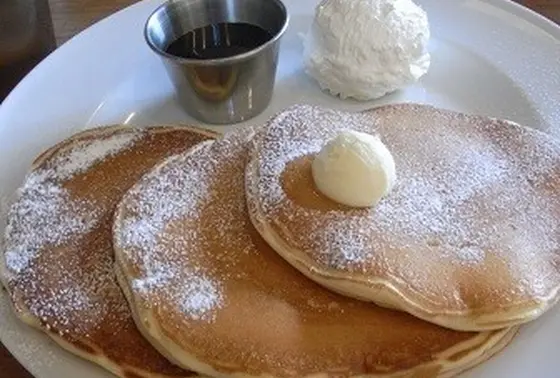 シンプルなパンケーキ