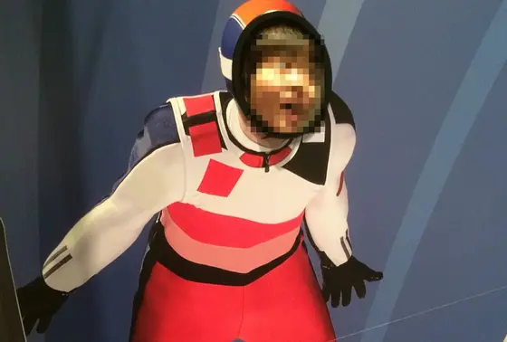 ジャンプ写真