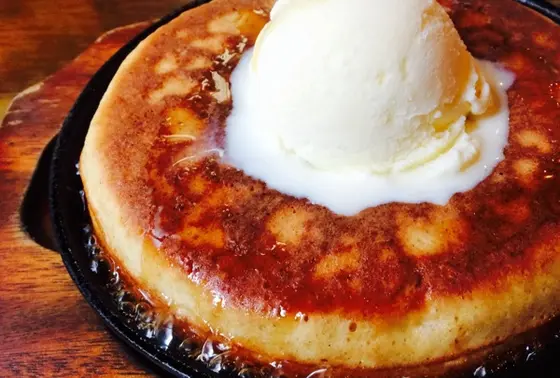 パンケーキも人気メニューです！