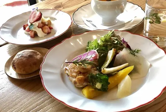 農園の気まぐれお昼ごはん