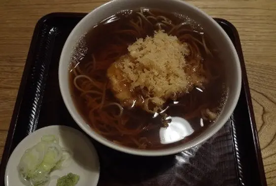 天ぷらそば（温）