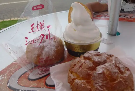 大人気☆王様様のシュークリーム