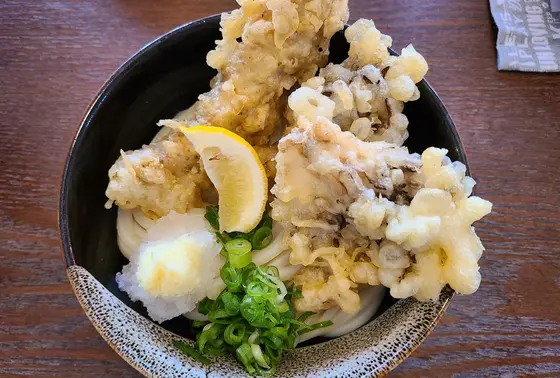 舞茸鳥ぶっかけ