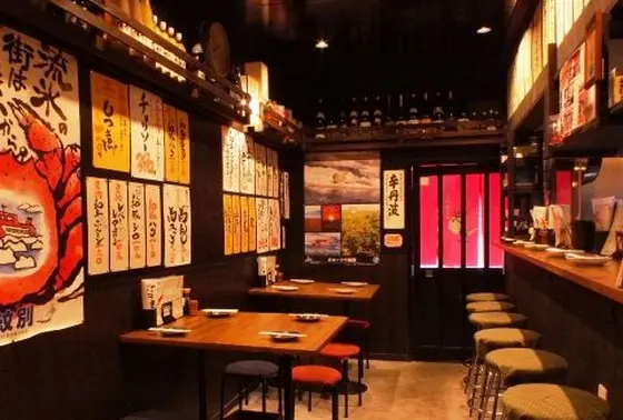 ポイント2：純和風な店内