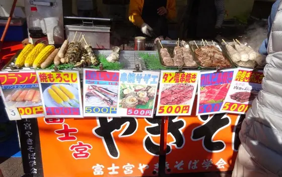 美味しい地元グルメがたくさん！