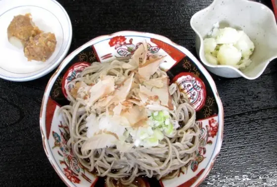 お蕎麦も食べられちゃいます