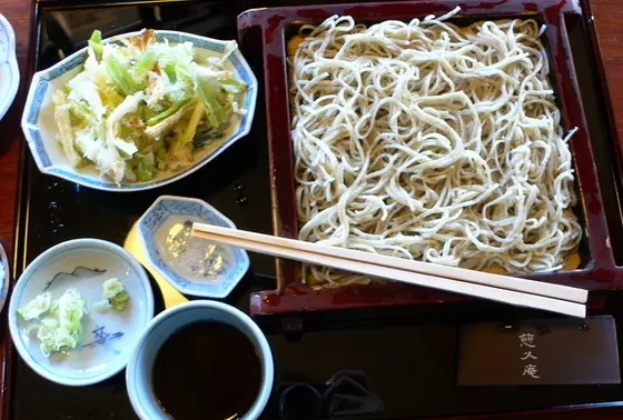 オススメの「葱天せいろ」