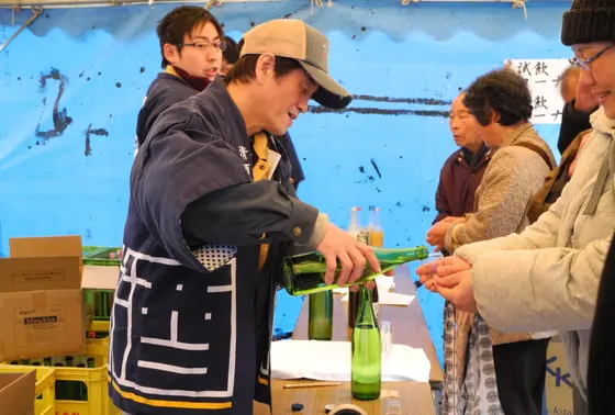 試飲コーナー
