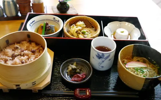 あずきだらけ「あずき御膳」ランチ