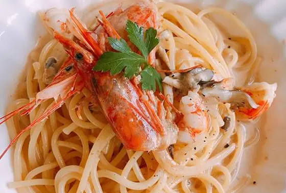 パスタ(^-^)