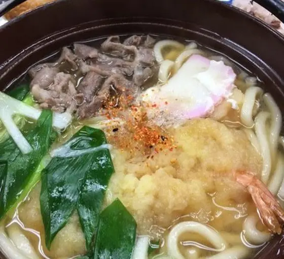「鍋焼きうどん」