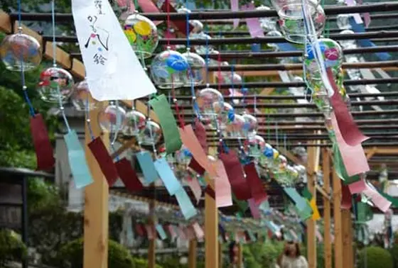 夏の「風鈴まつり」
