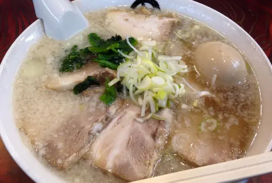 白の肉そば \950