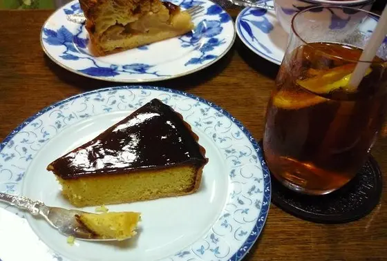 ケーキも美味しいです。