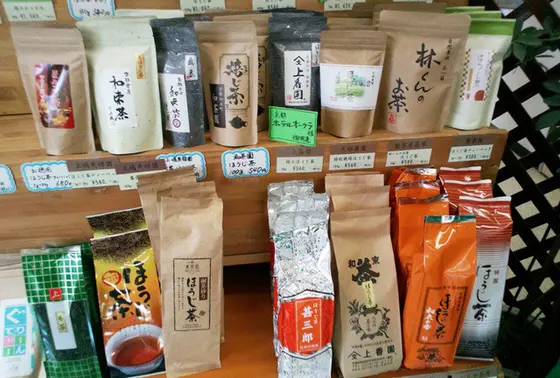 和束のお茶が勢揃い！