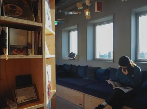 景色も楽しめる