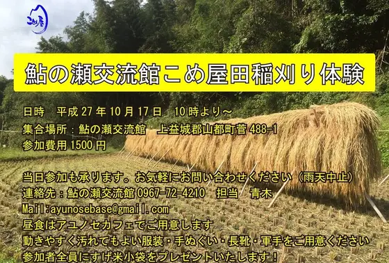 収穫体験イベント