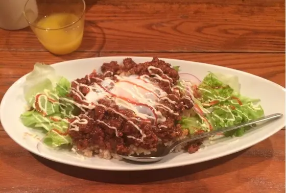 玄米タコライス