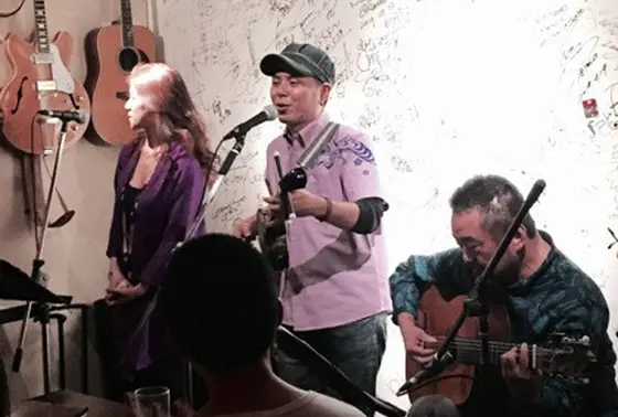 店内ライブの様子