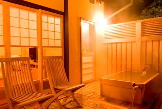憧れの部屋付き露天風呂