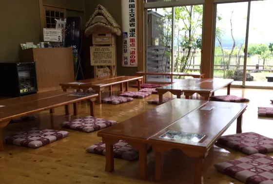 休憩コーナーがうれしい😃