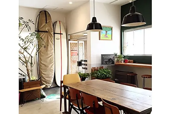 オシャレな店内