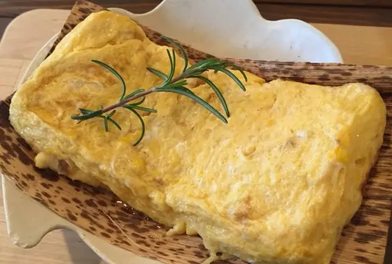 だし巻き玉子(◎-◎;)