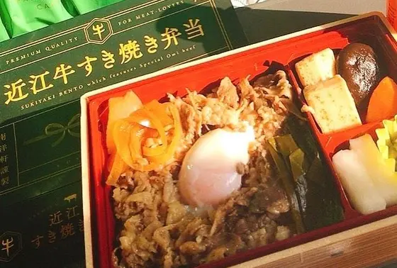 【駅弁】近江牛すき焼弁当