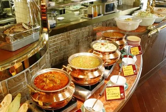 たくさんの種類の料理