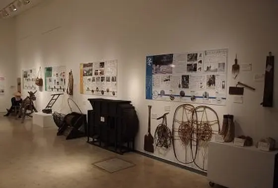 雪国を実感できる展示の数々