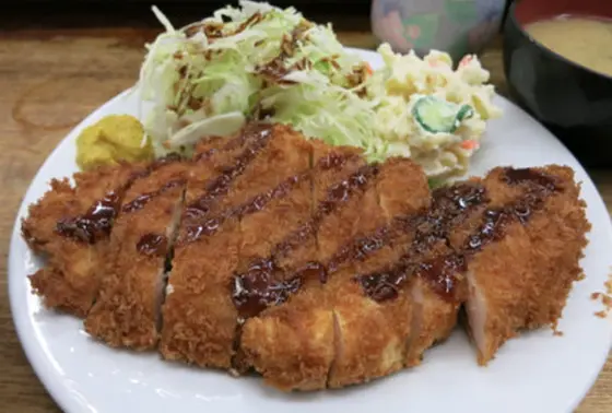 とんかつ定食800円