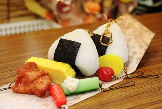 食品サンプル作りの体験も。
