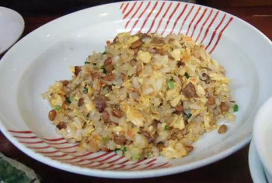 納豆チャーハン