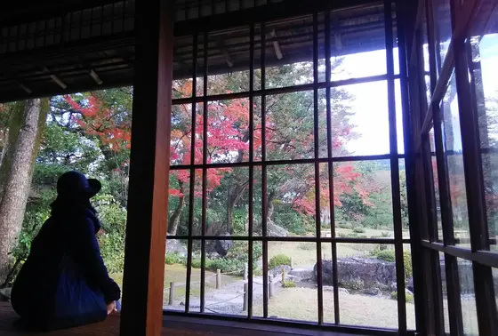 母屋からの眺め