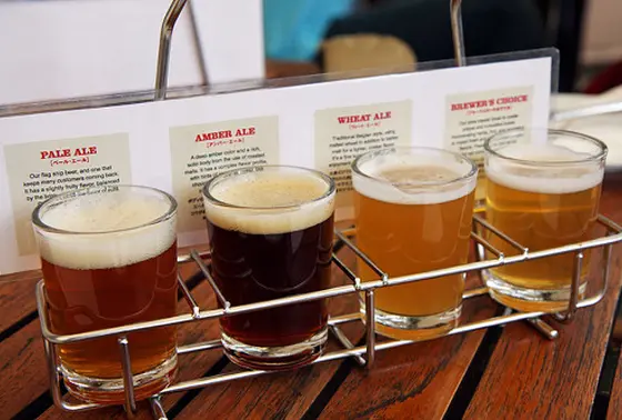 ４種類の地ビール