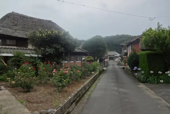 農村の街並み