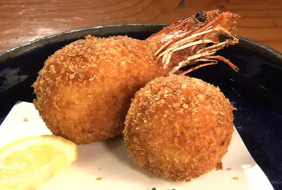 必食！“海老クリームコロッケ”
