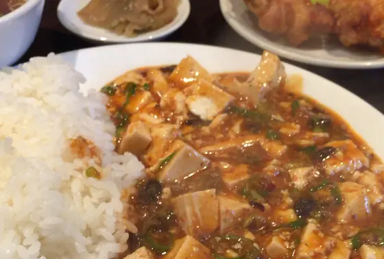 麻婆丼ランチ